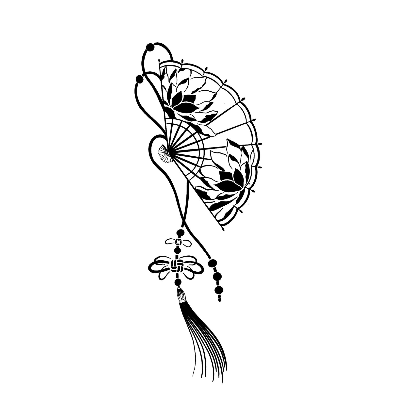 Éventail de Geisha