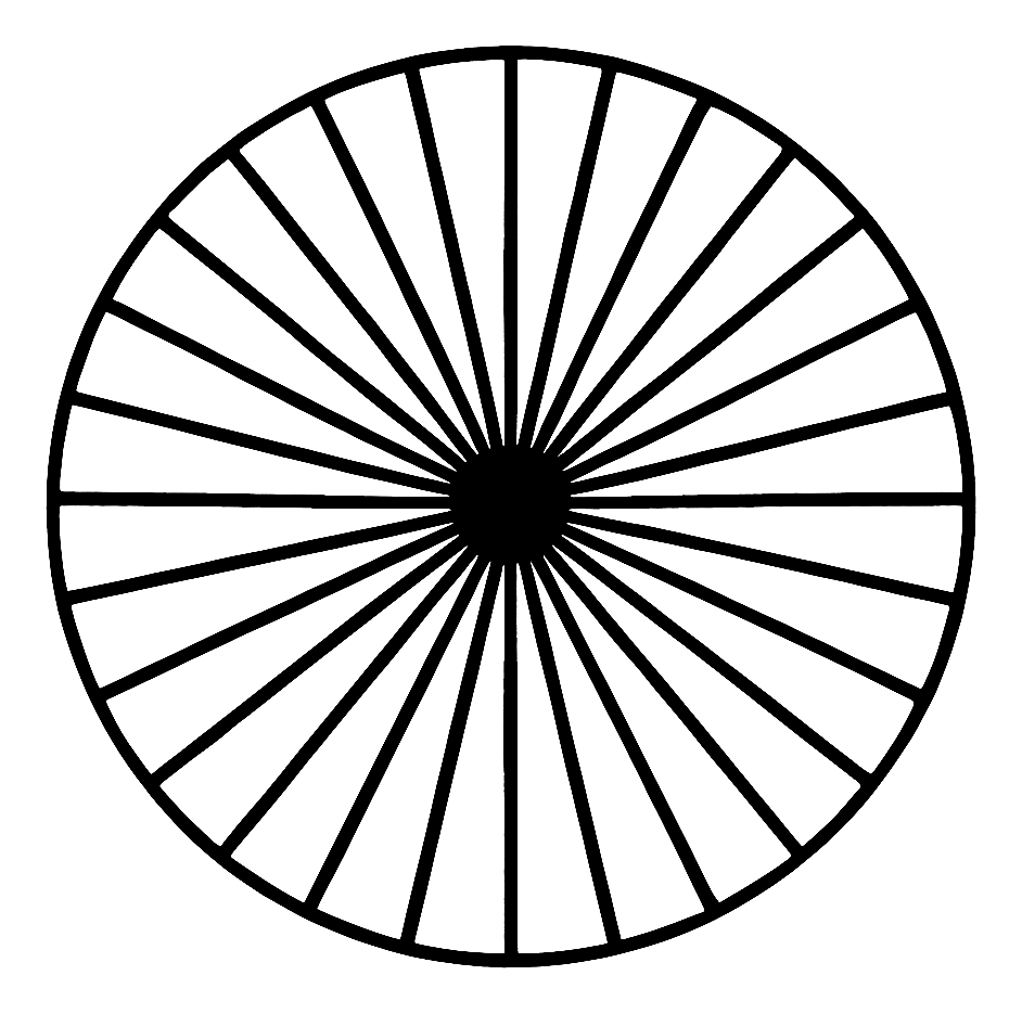 Cercle de barres