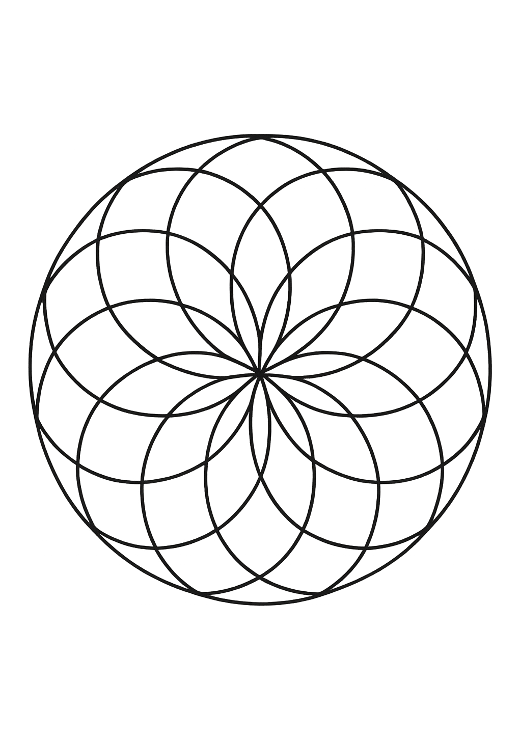 Cercle fractal de Shaddai