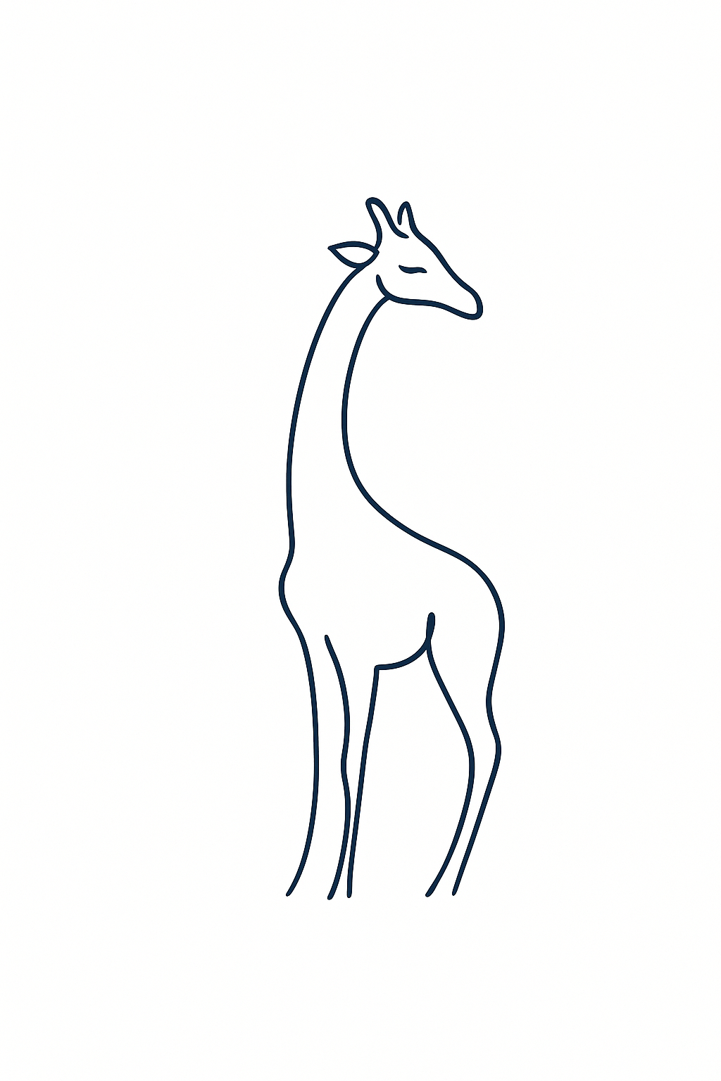 Girafe du Serengeti