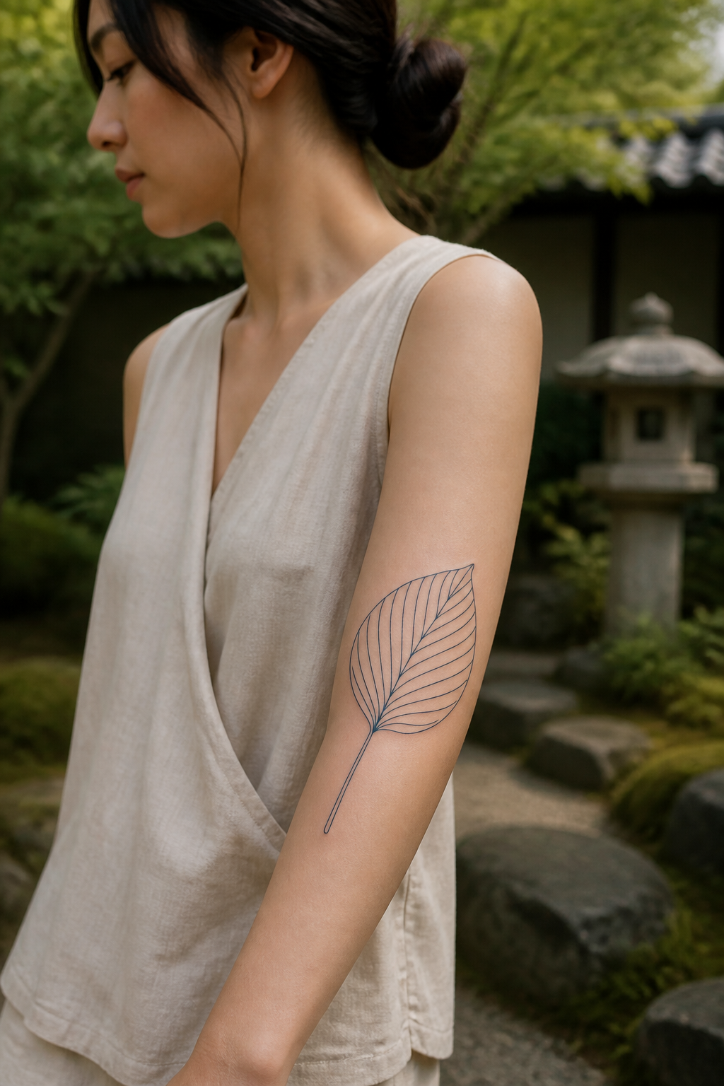 Éventail de Ginkgo de Kyoto
