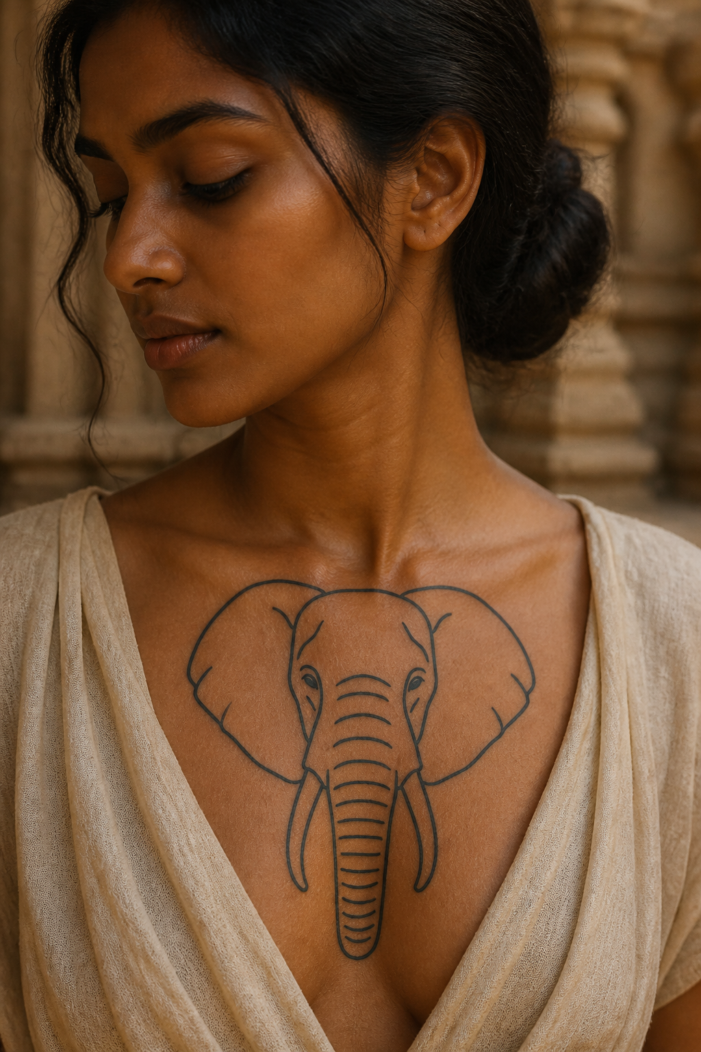 Éléphant de Khajuraho