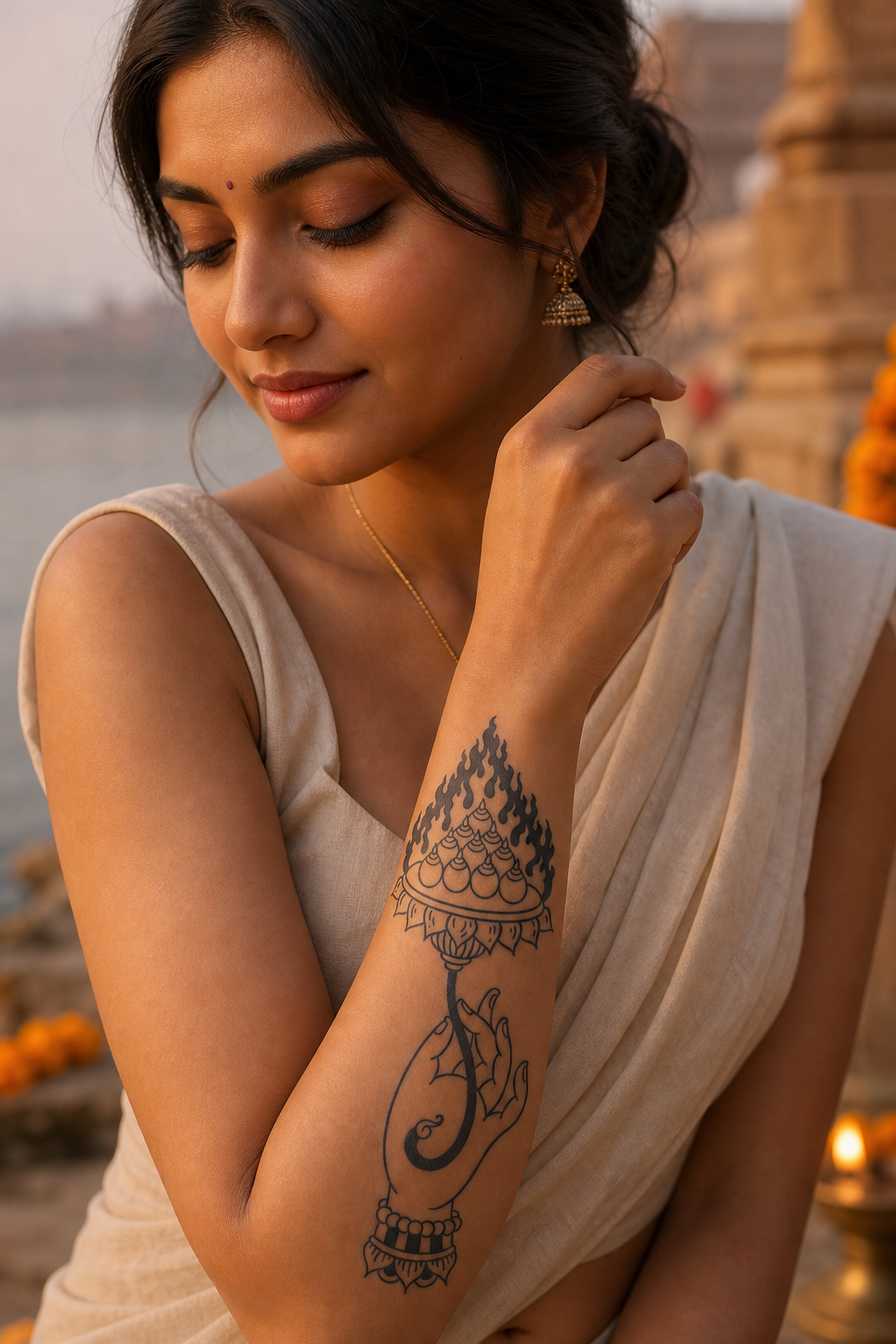 Offrande De Varanasi