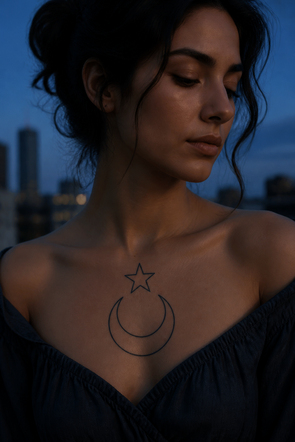 Croissant lunaire de Selene