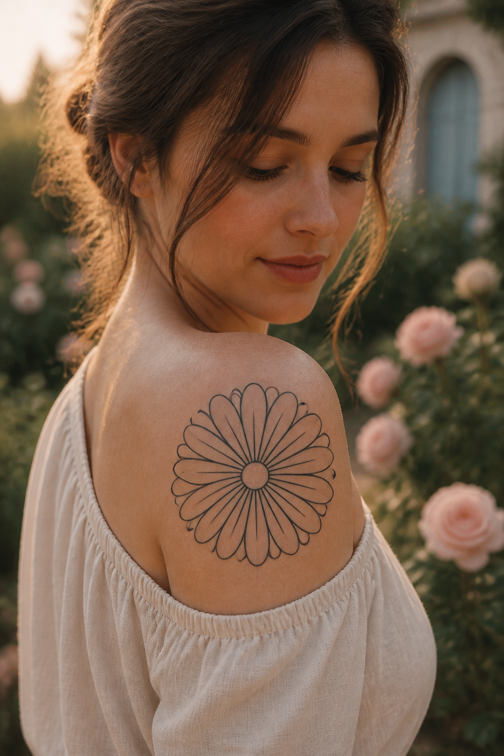 Bouton de Rosier de Grasse