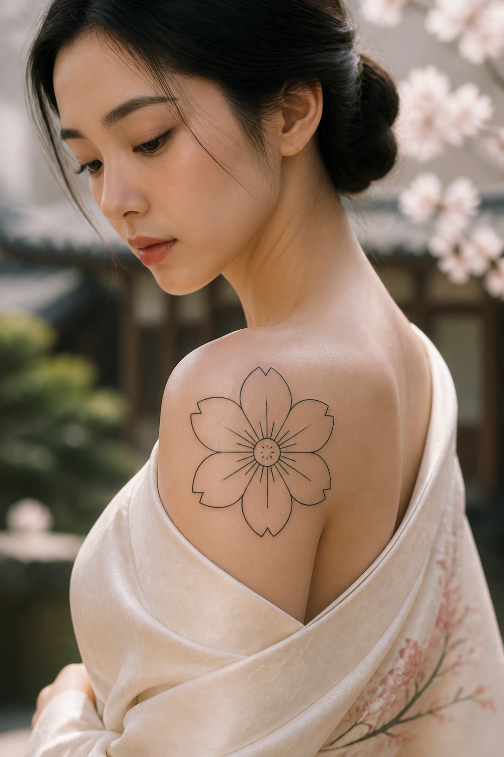 Fleur de prunier d’Asakusa