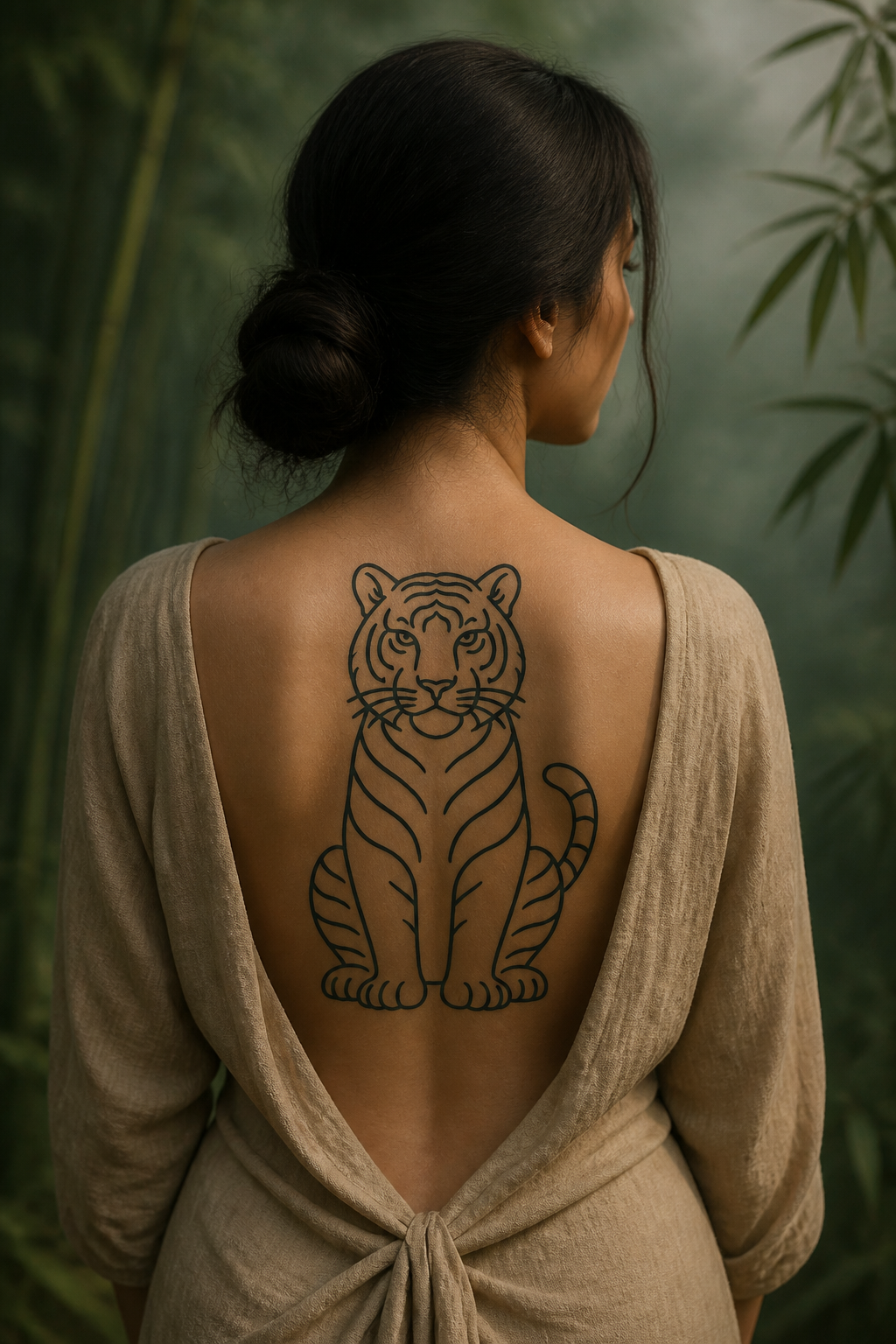Tigre gardien d’Assam