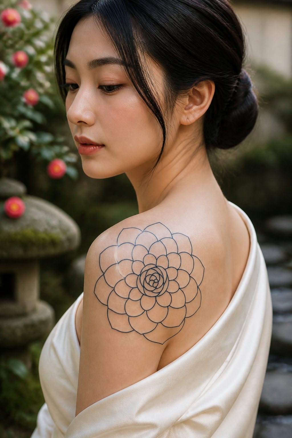 Camélia de Kyoto