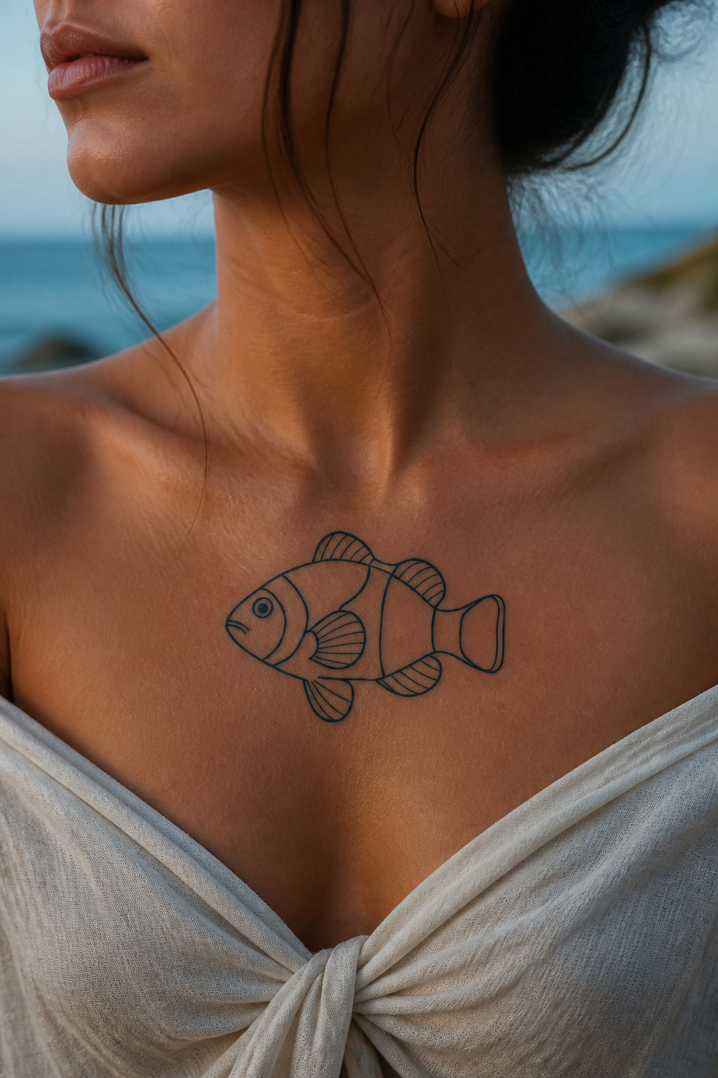 Poisson-clown de Lemnos