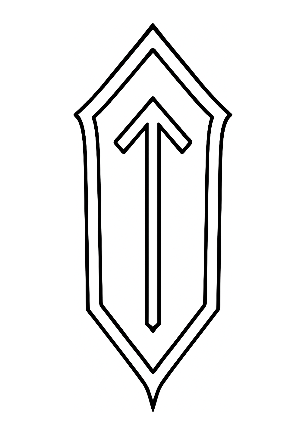 Rune d’amulette d’Yrsa du Nord