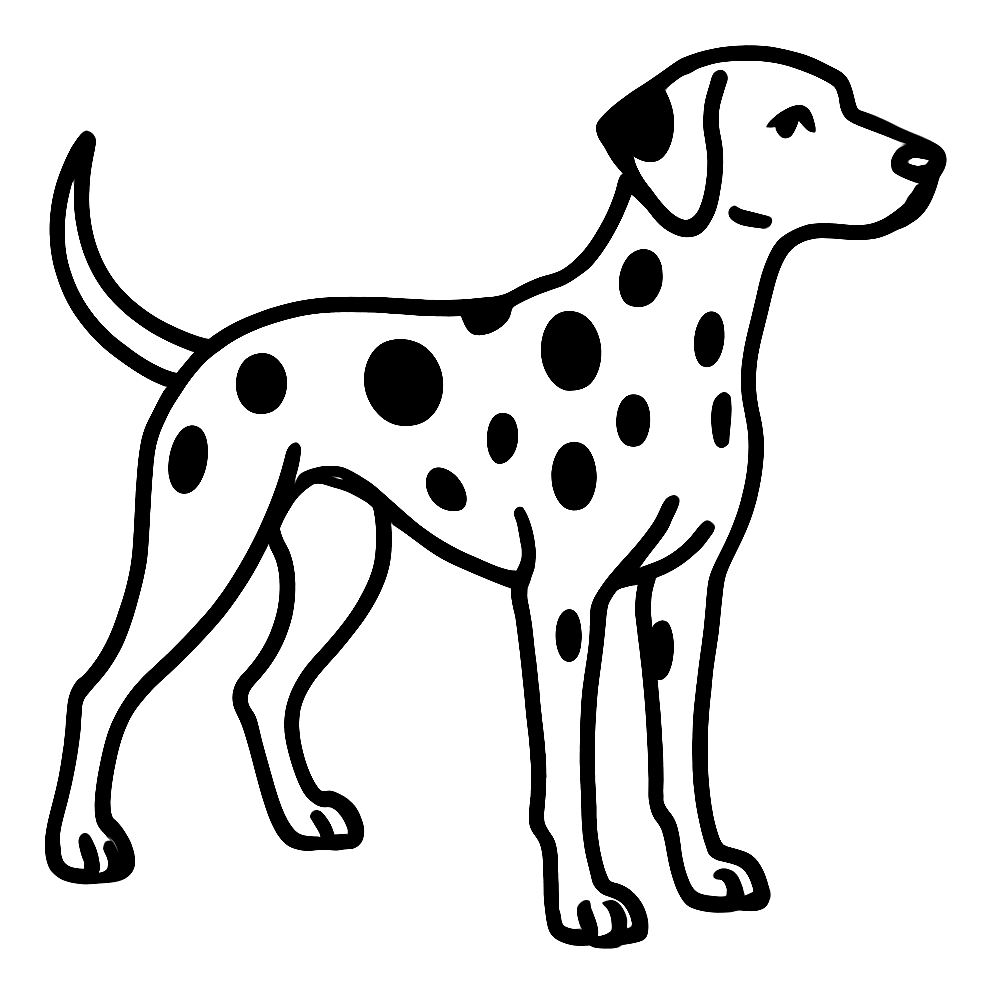 Taches de Dalmatien