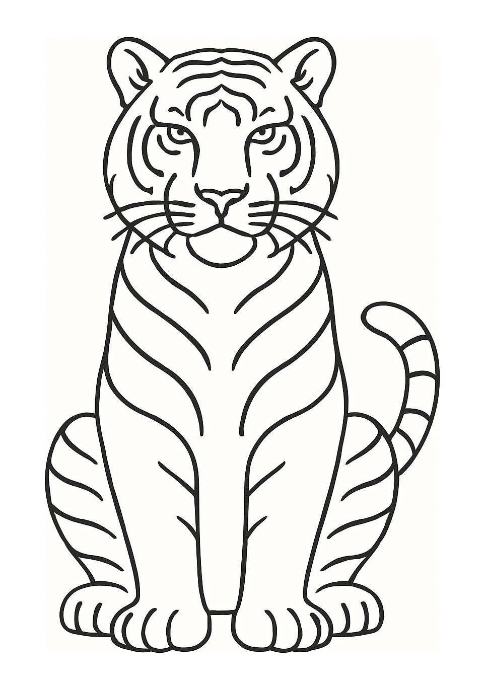 Tigre gardien d’Assam